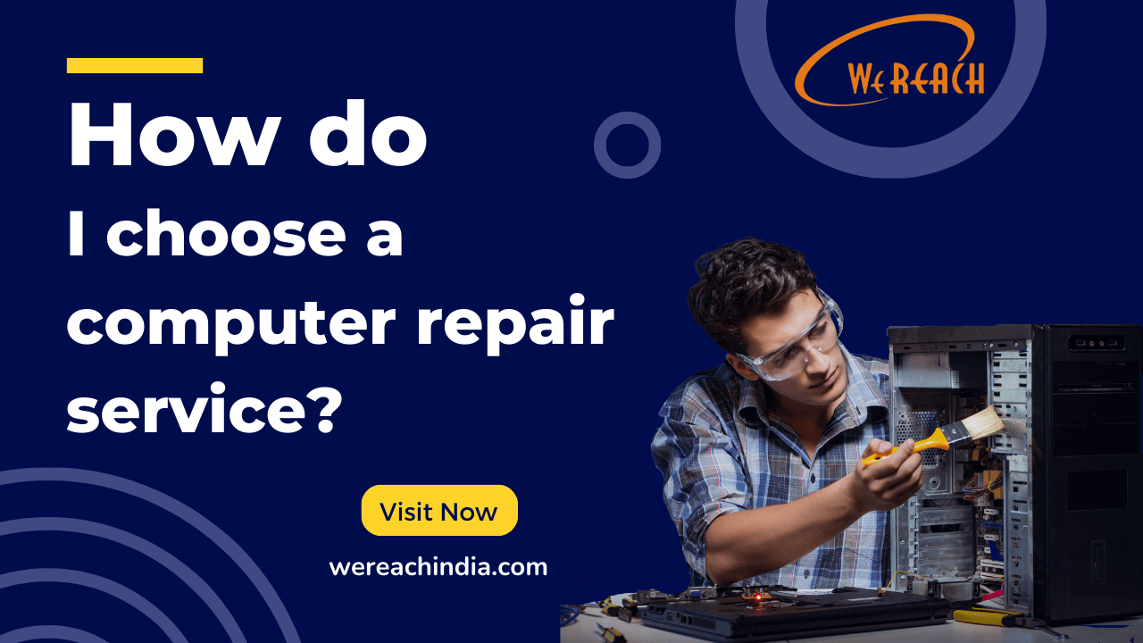 How do I choose a computer repair service?
